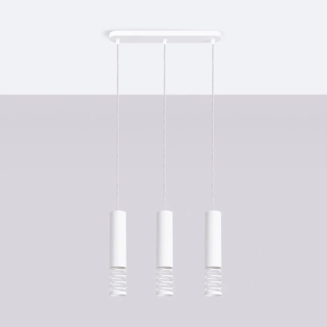 Pendant lamp LAMI 3L white