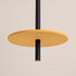 Pendant lamp FELTRO 1 black/yellow