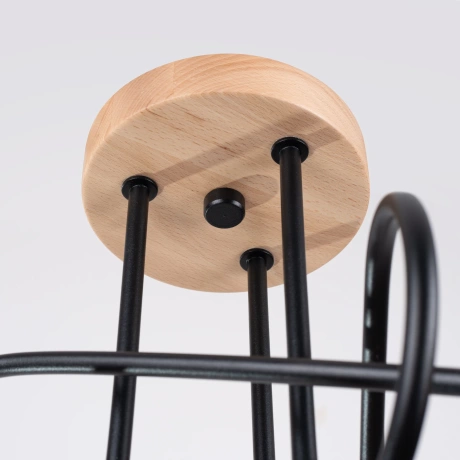 Chandelier EMBER 3 schwarz