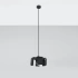 Pendant lamp TULIP black