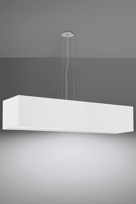 Chandelier SANTA 120 white + 5x LED Bulb E27 4000K Cool White 7.5W 650lm