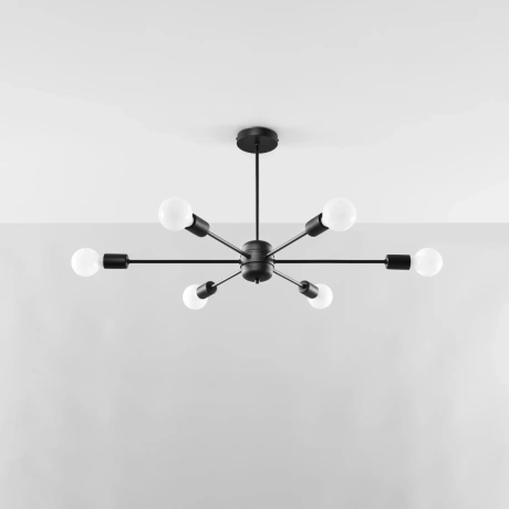 Chandelier LANGO 6 black
