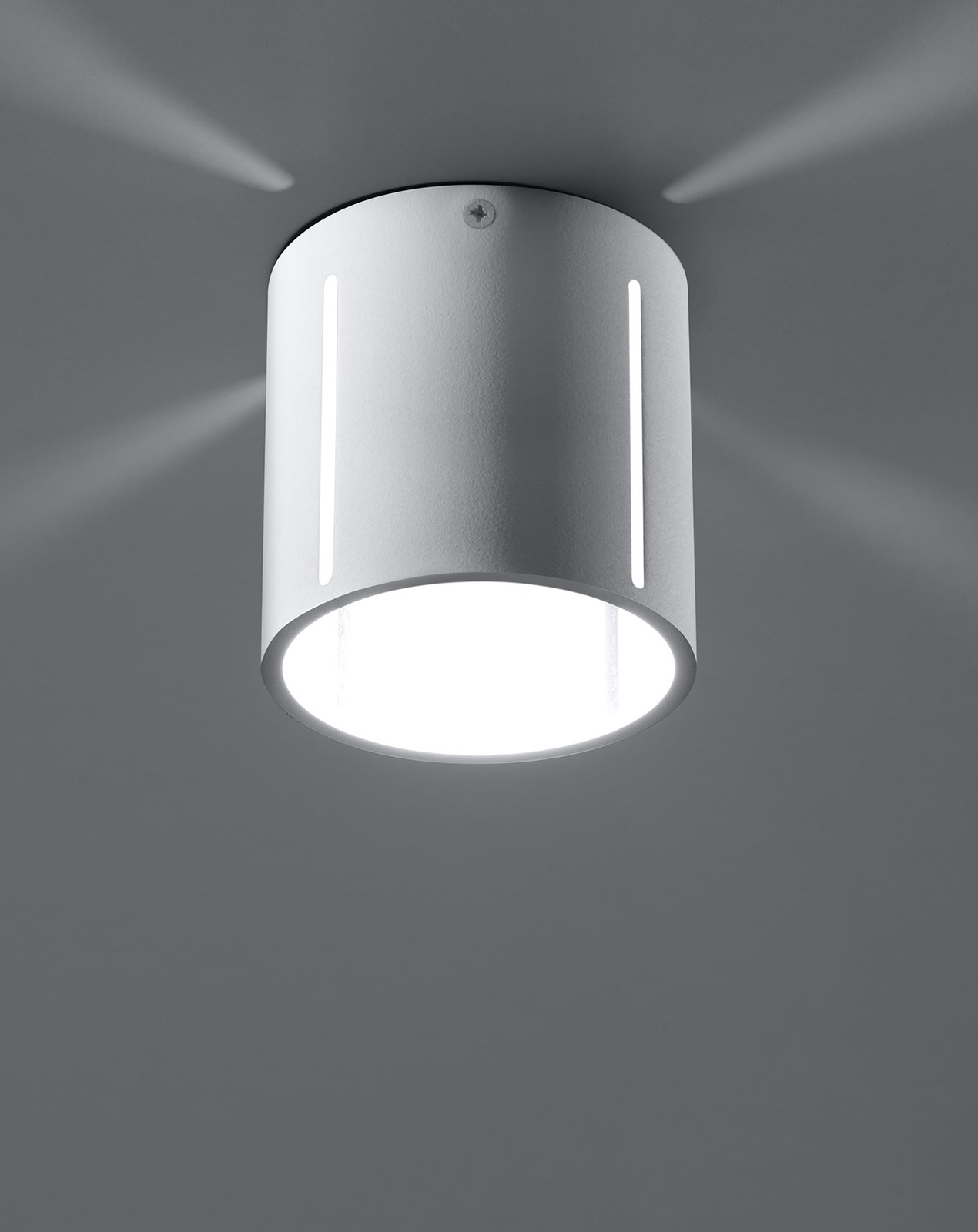 Ceiling lamp INEZ white + 1x LED Bulb G9 3000K Warm 4.5W 510lm