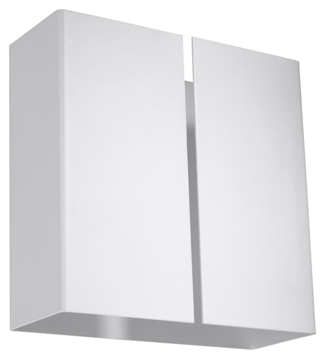 Wall lamp LINEA white + 2x LED Bulb G9 3000K Warm 4.5W 510lm