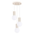 Pendant lamp HALO 3P beige