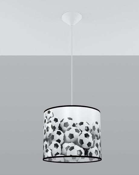 Ceiling light BALL B 30 + 1x LED Bulb E27 4000K Cool White 7.5W 650lm