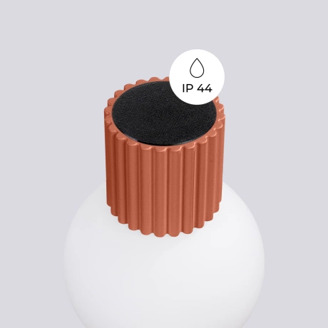 Wall lamp HALO red ochra IP44