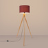 Floor lamp NATT burgundy
