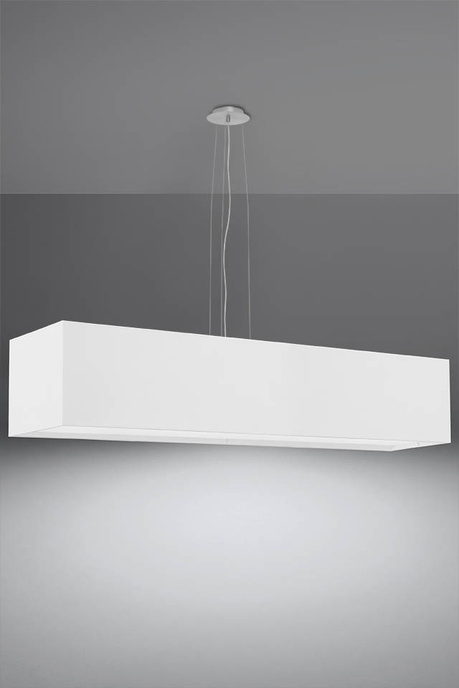 Chandelier SANTA 120 white + 5x LED Bulb E27 3000K Warm 7.5W 620lm