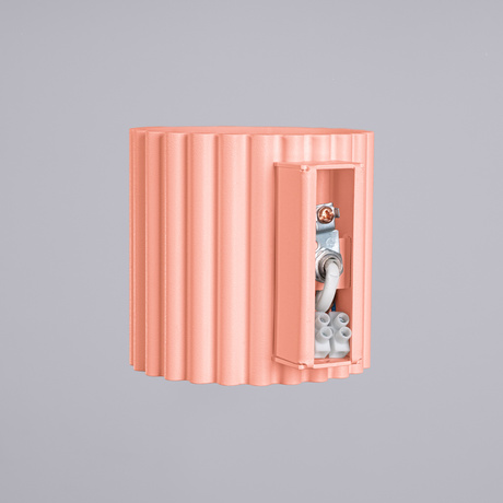 Wall lamp AURA peach G9