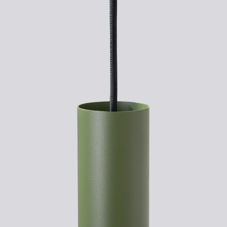 Pendant lamp LAGOS 2 olive green