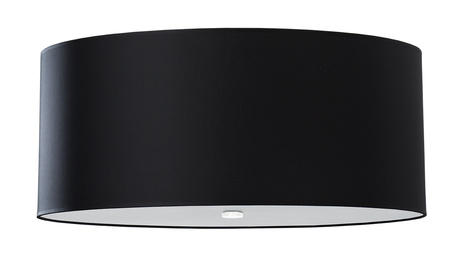 Ceiling lamp OTTO 70 black + 6x LED Bulb E27 4000K Cool White 7.5W 650lm