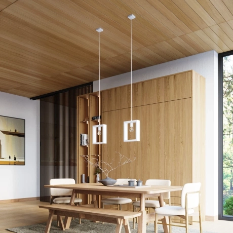 Pendant lamp ARIES white