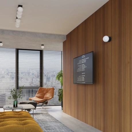 Wall lamp YOLI 1 black