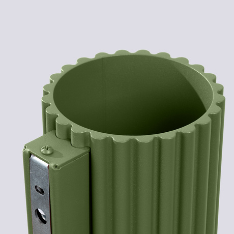 Wall lamp AURA olive green G9