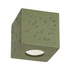 Ceiling lamp QUAD concrete olive green