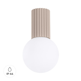 Ceiling lamp HALO taupe IP44