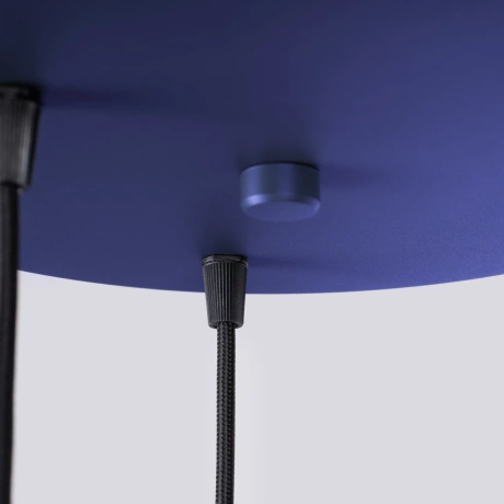 Pendant lamp HALO 3P ultramarine