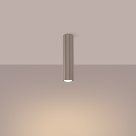Ceiling lamp KARBON 30 taupe