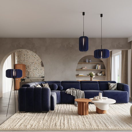 Pendant lamp MULA 45 navy
