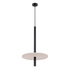 Pendant lamp FELTRO 1 black/beige