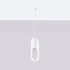 Pendant lamp NICUS 1 white