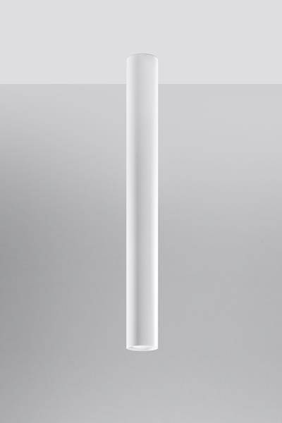 Ceiling lamp LAGOS 60 white + 1x LED bulb GU-10 3000K Warm 7W 620lm