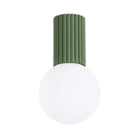 Ceiling lamp HALO olive green IP44