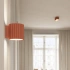 Ceiling lamp AURA 2 peach Gx53