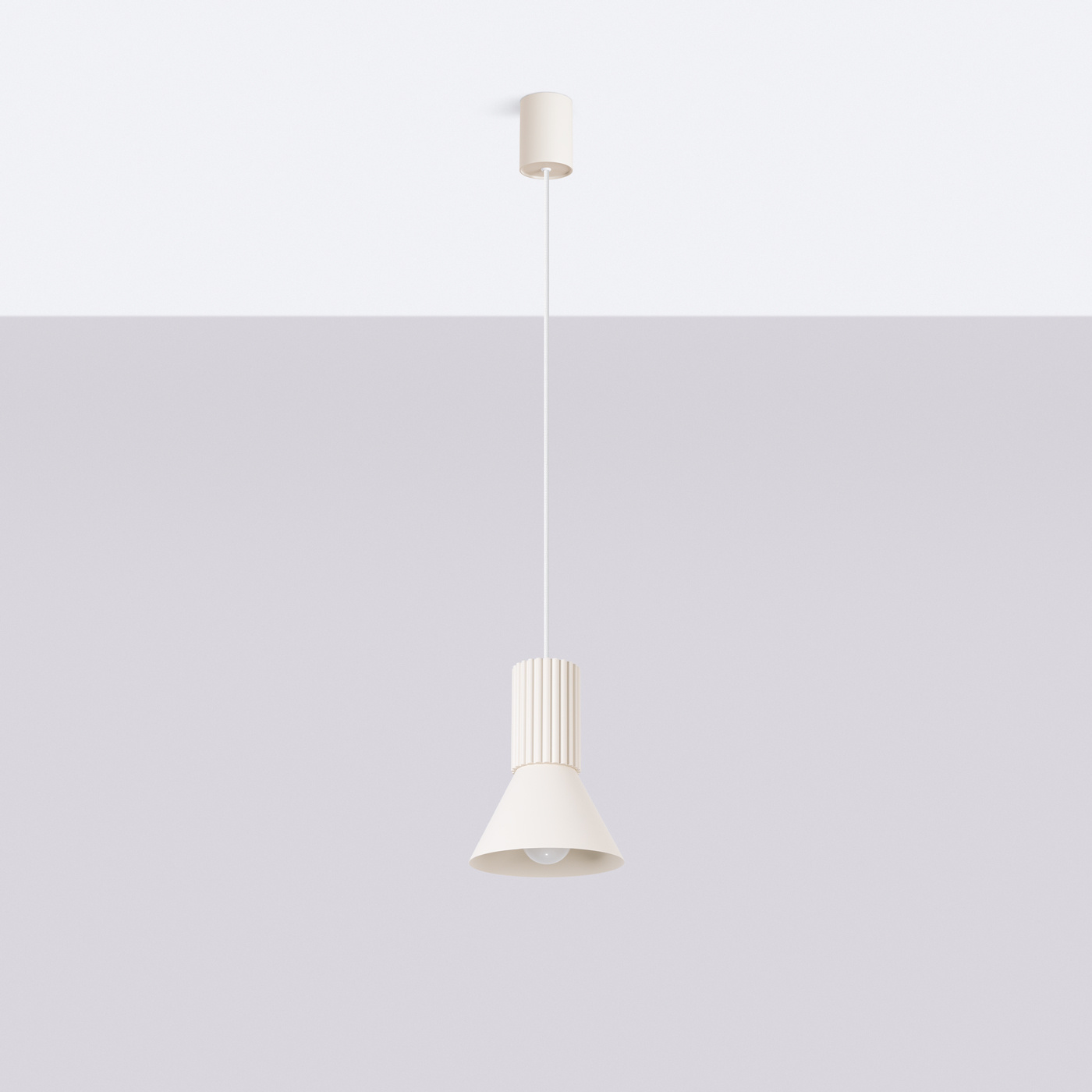 Pendant lamp ESTRIA 1 beige