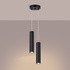 Pendant lamp LAGOS 2P black