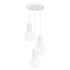 Pendant lamp HALO 3P white