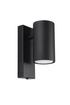 Wall lamp UTTI black + 1x LED bulb GU-10 4000K Cool White 7W 630lm