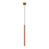 Pendant lamp PASTELO 1 red ochre
