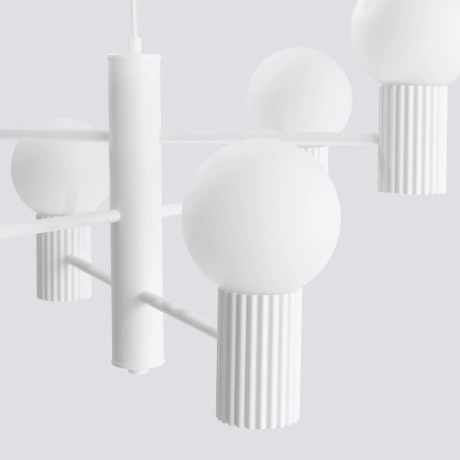 Chandelier HALO 6 white