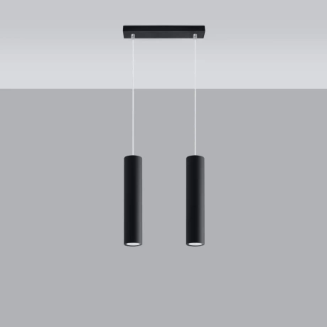 Pendant lamp LAGOS 2 black