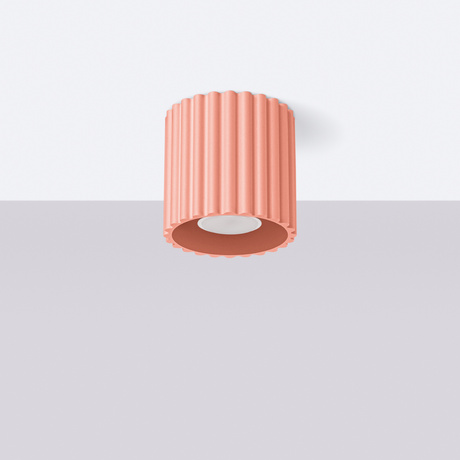 Ceiling lamp AURA 1 peach GU10