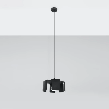 Pendant lamp TULIP black