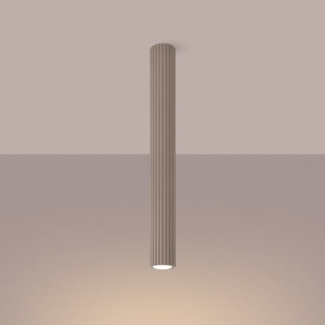 Ceiling lamp KARBON 60 taupe