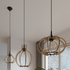 Pendant lamp ARANCIA natural wood