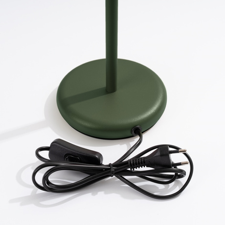 Table lamp KARBON olive green