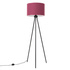 Floor lamp NEVIA burgundy