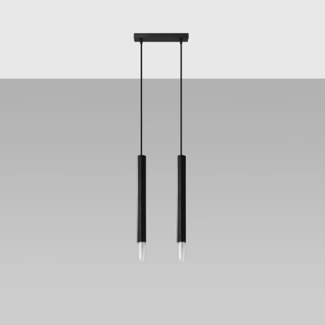Pendant lamp WEZYR 2 black