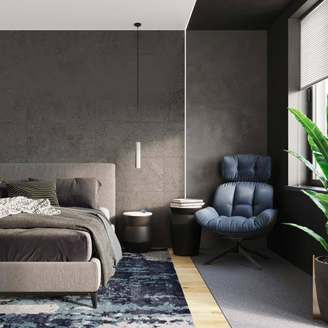 Ceiling light fixture LUVO with 3x LED GU-10 4000K Cool White 7W 630lm bulbs