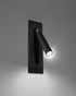 Wall lamp ENIF black + 1x LED Bulb G9 4000K Cool White 4.5W 530lm