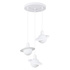 Pendant lamp HYPERION 3P white + 3x LED Bulb G9 3000K Warm 4.5W 450lm