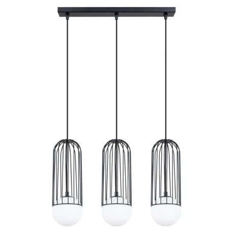 Pendant lamp BRINA 3L black