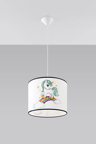 Hanging lamp UNICORN 30 + 1x LED Bulb E27 4000K Cool White 7.5W 650lm