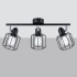 Ceiling lamp BELUCI 3 black