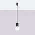 Pendant lamp HALO 1 black